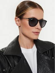 Lenti Occhiali Ray Ban Mezza Goccia Occhiali Rayban Neri Donna Occhiale Da  Sole Ray-Ban Donna Nero