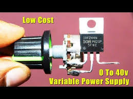 Variable Voltage Regulator Circuit Using Only One Mosfet Youtube Electronic Circuit Projects Voltage Regulator Electronics Mini Projects