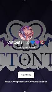 Cottontail 🐰💙💜🔞 | creating Voice work | Patreon