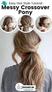 Easy Hair Style Tutorials In 2021 Hair Tutorials Easy Easy Hairstyles Ponytail Hairstyles Easy