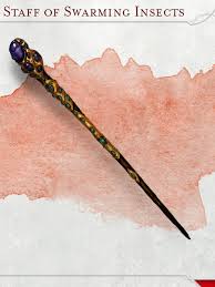Staff Of Swarming Varinhas Cajado Armas Rpg