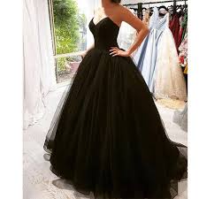 Black Ball Gown Prom Dress 2020 Black Tulle Backless Prom Dress Ball Gown Girls Evening Long Formal Ball Dress Black Ball Gown Backless Prom Dresses Gowns