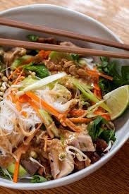 Cold Rice Noodles With Grilled Chicken And Peanut Sauce Recipe Recipe Recipes Nyt Cooking Food