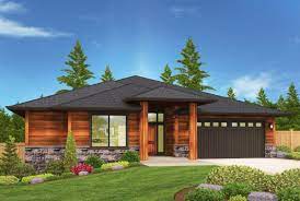 Other common features of this style include overhanging eaves, rows. Plan 85044ms Modern Prarie Ranch House Plan With Covered Patio Prairie Style Houses Ranch House Plan Ranch House Plans