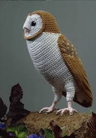 Barn Owl From Crocheted Birds By Vanessa Mooncie Crochet Birds Crochet Animals Free Patterns Owl