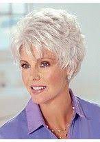 Short Dramatic Tomboy Synthetic Wig Big Hair Wigs P4 Grey Hair Wig Short Hair Dos Short Grey Hair