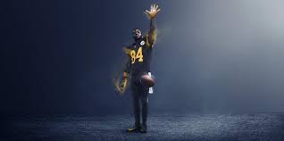 The Pittsburgh Steelers And Baltimore Ravens Unveil Latest Color Rush Uniforms In Christmas Football Special Nfl Color Rush Uniforms Color Rush Uniforms Color Rush
