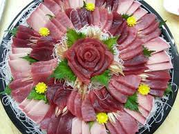 Chutoro Ahi And Hamachi Sashimi Sashimi Platter Sashimi Sushi