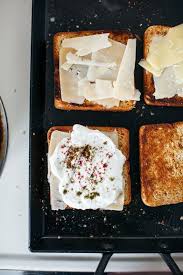 For A Grown Up Grilled Cheese Add Labneh Labneh Food Savoury Food