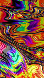 Moving Colour Vivid Ripples Digital Art By Mo Barton Bright Colors Art Moving Color Colorful Art