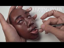 How to Sculpt Tyler, The Creator's Face using Polymer Clay