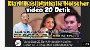 Viral Beredar Link Video 20 Detik Nathalie Holscher dan Manager