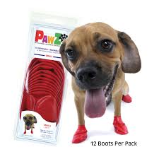 Pawz Rubber Dog Boots Small Red Products In 2019 Dog