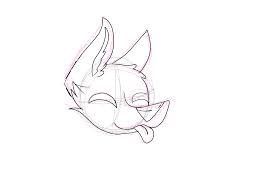 A circle, two triangles and a simple guide line for the muzzle. How I Draw A Dog Furry By Rosairy Clip Studio Tips