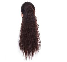 Extension clip capelli ricci, ben 60 cm di capelli veri e umani. Capelli Ricci Lunghi Parrucca Coda Di Cavallo Mais Perm Alta Coda Di Cavallo Soffice Naturale Capelli Ricci Lunghi Finta Coda Di Cavallo Fruugo Ch