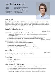 Download free cv resume 2020, 2021 samples file doc docx format or use builder creator maker. German Cv Templates Free Download Word Docx