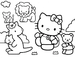Introduce toddlers to colors and logic as they mix and match animal tiles. Cute Zoo Animal Coloring Pages Coloring Home