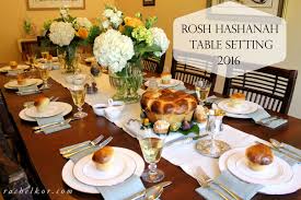 Ina garten's passover menu looks absolutely delicious. Rosh Hashanah Table Setting My Fair Hostess