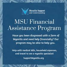 Financial Assistance For Myositis Patients Myositis Polymyositis Financial Assistance