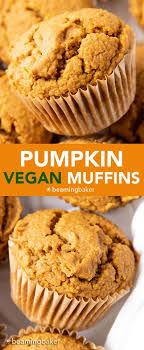 Vegan Pumpkin Muffins In 2020 Vegan Pumpkin Recipes Pumpkin Muffin Recipes Vegan Pumpkin Desserts