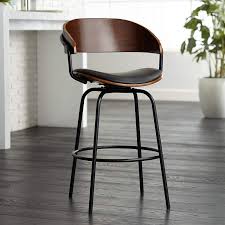 Collection by owl collector • last updated 9 weeks ago. Larsen 26 High Black And Walnut Swivel Counter Stool 62x88 Lamps Plus