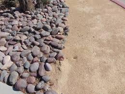 River rock does not pack and so is loose and rolls around. Arizona River Rock 3 6 Quarry Fast Shipping Landscape Supply