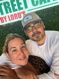 Enjoying the day with my momma Patricia Adrian