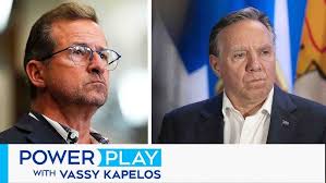 Blanchet and Legault spar over Liberal support