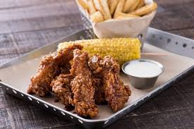For the appetizer we chose the chips… Crispy Honey Chipotle Chicken Crispers