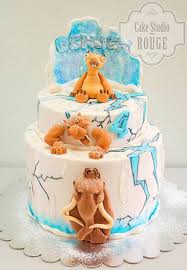 Ice Age Cake With Manny Looking Fabulous Such A Cool Cake We Love And Had To Share Great Cakedecorating Ice Age Cake Cupcake Cakes Cake