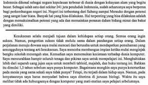 Aku, calon penggerak generasi bangsa. Contoh Essay Untuk Beasiswa Dalam Negeri
