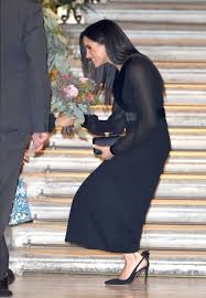 Meghan Duchess Of Sussex Opens The Oceania Exhibition At The Royal Givenchy Dress Prince Harry And Megan Duchess