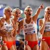 The second place at the finish line in the women's 4x400m elimination race was the representatives of cuba, who lost almost a second to the polish women. 1