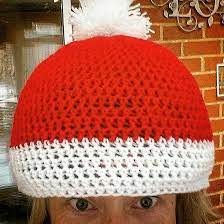 Christmas Ski Helmet Crochet Cover Look Like Santa Claus On The Slopes See My Blog For Free Pattern Helmet Covers Crochet Ski Helmet