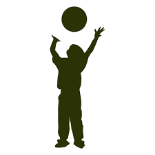 Download Boy Playing Ball Silhouette 1 Transparent Png Svg Vector