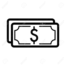 So, converting it into white money is one of the best ways to take care of this problem. Money Dollar Vector Icon Black And White Cash Illustration Royalty Free Cliparts Vectors And Stock Illustration Image 78613979