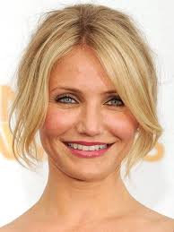 Some of its types are ideal for girls with a round face, allowing it to be as close as possible to the correct oval shape. 32 Ideas Hair Bangs Round Face Cameron Diaz