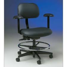 The most common ergonomic chair material is metal. Ergonomic Chair With Armrests Labconco