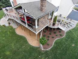 Consider color, texture and weight. 37 Beautiful Landscaping Ideas Around Deck