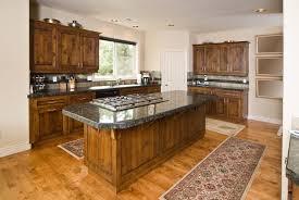 You'd probably have to pay a pretty penny to get real oak cabinets nowadays, so he didn't want to ruin what we already had. 52 Enticing Kitchens With Light And Honey Wood Floors Pictures
