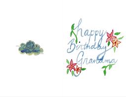 Printable Birthday Card Template Foldable Coloring Happy Birthday Grandma Pin By Regina Ramsey On B Grandma Birthday Card Free Printable Birthday Cards Birthday Card Printable