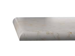 The top edge of the counter is rounded with a larger radius than the full or half bullnose, and features an eased edge at the bottom, and can add curves to both traditional and modern style kitchens. Classic Stone Works Inc