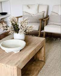 Diy wood and canvas crates. Cozy Sitting Room Neutral Living Room Woods And Whites Living Room In 2021 Pottery Barn Living Room Coffee Table Pottery Barn Pottery Barn Furniture
