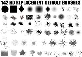 Adobe allows you to install new brushes containing shapes, patterns, outlines, and more. Hi Def Photoshop Brush Set Free Photoshop Brushes At Brusheezy