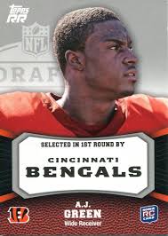 A.J. Green Unsigned 2011 Topps Rookie Card