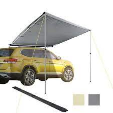 Thelashop Retractable Car Awning 7 7 X 8 2 Side Rooftop Shade Car Awnings Tent Awning Car Tent