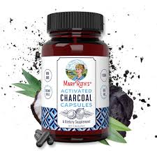 Activated charcoal is normal charcoal that has been heated in the presence of steam so as to increase its adsorptive properties. Vegan Activated Charcoal Capsules Activated Charcoal Supplement Maryruth Organics