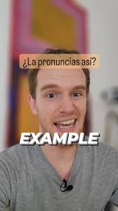 Pronuncias EXAMPLE así en inglés? #pronunciation #pronunciacion #amer...