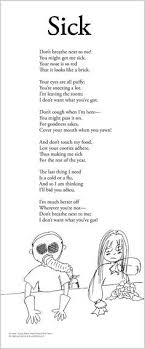 Funny Children S Poem About Health And Getting Sick Great For School And Classroom Activities Common Core 1st Kids Poems Childrens Poems Funny Poems For Kids