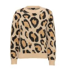 Welcome to h&m, your shopping destination for fashion online. Brown Leopard Print Brushed Knit Jumper New Look